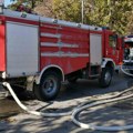Veliki požar u Kovilju: Gori trska, trava, nisko rastinje i strnjište na površini od oko 200 kvadrata (foto)