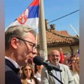Vučić u Velikom Gradištu: "Život dajem, glavu dajem, ali na duel ne idem za živu glavu"