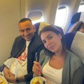 Prati Gudelja u stopu: Anastasija letela privatnim avionom FK "Sevilja" kako bi bila uz verenika