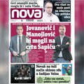 „Nova“ piše: Jovanović i Manojlović bi mogli na crtu Šapiću