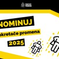 Otvoren konkurs za dodelu nagrada „Pokretači promena“ za 2025. GODINU