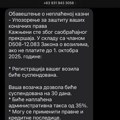 Putevi Srbije upozoravaju - ne otvarajte poruke o nenaplaćenoj putarini ili prekoračenju brzine