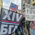 „Iz Beograda kreće najveća kolona u proteklih godinu dana. Na nekim fakultetima broj prijavljenih studenata je i trocifren“…