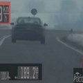 VIDEO: Na putu Novi Sad - Inđija "audijem" išao 190 km/h na delu gde je ograničenje 80 km/h