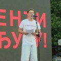 "Otažbina se brani istinom, ne glavom koja klima": Jedan od studenata uhapšenih nakon vidovdanskog protesta