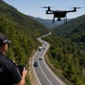 Policija iz vazduha kontroliše vozače: Dronovi na deonici Borova glava – Tavnik – Kokin brod
