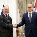 Premijer Miloš Vučević sastao se sa šefom Misije OEBS Srbije: Dobar razgovor sa gospodinom Bratuom
