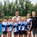 Podmladak „Vala“ osvojio šest medalja na prvenstvima Srbije i Vojvodine u mini kajaku