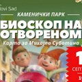 "Bioskop na otvorenom" večeras u Kameničkom parku