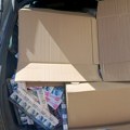 Osumnjičeni vozio 11000 paklica cigareta, oštetio budžet za 4 miliona dinara