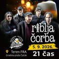 Riblja čorba i Karl Santens na “Čačanskom festivalu piva“ 4. i 5. septembra