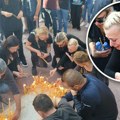 Neutešna supruga nastradalog Srbina na Kosovu pali sveću i grca u suzama