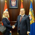 Dačić se sastao sa ambasadorkom Kraljevine Norveške u Srbiji: Melsom: Puna podrška jačanju kapaciteta MUP Srbije