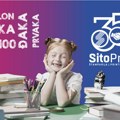 Sitoprint obeležava 35 godina poslovanja poklonom za đake prvake u Žitištu