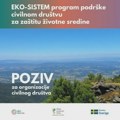 Mladi istraživači Srbije: Otvoren konkurs za učešće u EKO-SISTEM programu podrške civilnom društvu