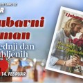 Ove subote, 14. februara uz Kurir – poklon ljubavni roman „Poslednji dan zaljubljenih“. Priča o dodiru koji briše granice i…