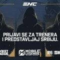 Igraš Rocket League, MLBB ili R6 Siege? Postani trener srpske reprezentacije!