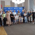 Prijem za decu iz hraniteljskih porodica posle letovanja u Grčkoj
