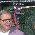 Vučić danas obilazi početak radova na brzoj saobraćajnici Vožd Karađorđe