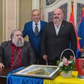 U Gradskoj kući održana svečanost povodom završetka diplomatske misije u Srbiji Georgea Dinu, generalnog konzula Rumunije…