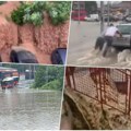 Potop i u Beogradu! Nevreme napravilo haos Na mrežama slike "vodopada" u Rakovici, gejzira na Čukarici, jezera u Ustaničkoj…