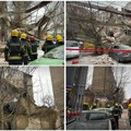 Žena umalo stradala u centru Beograda: Sekunde je delile od urušavanja stare zgrade (foto)