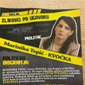 SSP: Flajeri uvredljive sadržine sa Marinikinom slikom preplavili Novi Sad