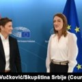 Bez razgovora o isključenju srpskih naprednjaka iz Evropske narodne partije, izjavila Brnabić posle sastanaka u Briselu