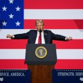 Tramp je držao jedan od uobičajenih govora, sve do 44. minuta kada je rekao nešto što je prestravilo Ameriku
