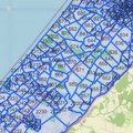 Izrael objavio novu mapu Gaze