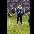 VIDEO Emotivna proslava titule Mitrovića, ćerkica mu potrčala u zagrljaj