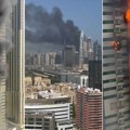 Ogromni požar zahvatio neboder u Dubaiju: Dim se širio kilometrima, evakuisano skoro 4.000 ljudi (Video)