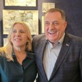 „Tu smo“: Dodik i Željka Cvijanović u Vašingtonu