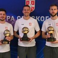 (Foto, video) FSS dodelio Zlatne lopte: Priznanje za vernost dresu Srbije Joviću, Pavloviću i Milinković-Saviću