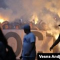 Navijači Partizana protestovali u Beogradu
