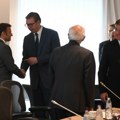 Makron, Šolc i Meloni pozvali Srbiju na de fakto priznanje Kosova, Prištinu da uspostavi ZSO