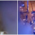Buknuo strašan požar u zgradi na Zvezdari Jedna osoba hitno prevezena na VMA (video)