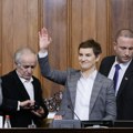 Ана Брнабић изабрана за председницу Скупштине Србије