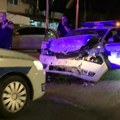 Udario u policijsko vozilo, ima povređenih: Saobraćajna nesreća u Leštanima