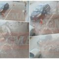 Pao balkon na trotoar, žena za dlaku izbegla stravičnu smrt: Jeziv snimak incidenta, sve se odigralo u sekundi (video)