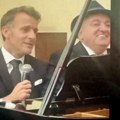 Kad predsednici zapevaju i zasviraju: Makron uzeo mikrofon, za klavirom Hačaturijan, za bubnjevima Pašinjan
