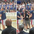 Kapiten Nikola Jokić iz sveg glasa pevao himnu Srbije: Otpevao "Bože pravde", pa se prekrstio