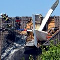 Avion pao na kuću u Nemačkoj, ima mrtvih: Slika s lica mesta