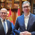 Vučić sa Bajerom o evropskim integracijama Srbije i regiona