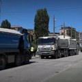 Na mostu na Ibru postavljeni kamioni za težinsko opterećenje mosta