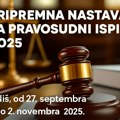 Pripremna nastava za pravosudni ispit uživo u Nišu – otvorena za sve pravnike u Srbiji