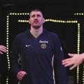 VIDEO Jokić snimljen na omiljenom mestu, Denver odmah reagovao: Gledao finale Lige šampiona, pa se vratio u Srbiju