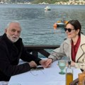 Venčali se Anica Lazić i Lazar Ristovski: On je ljubi u čelo, ne skidaju osmeh sa lica "Upravo venčani"
