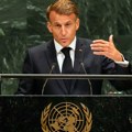 "Treba stajati pravo uz UN pred zakonom džungle" Makron u Generalnoj skupštini UN: "Ne podležimo duhu poraza"