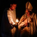 Papa prisustvovao Uskršnjem bdenju u bazilici Svetog Petra u Rimu